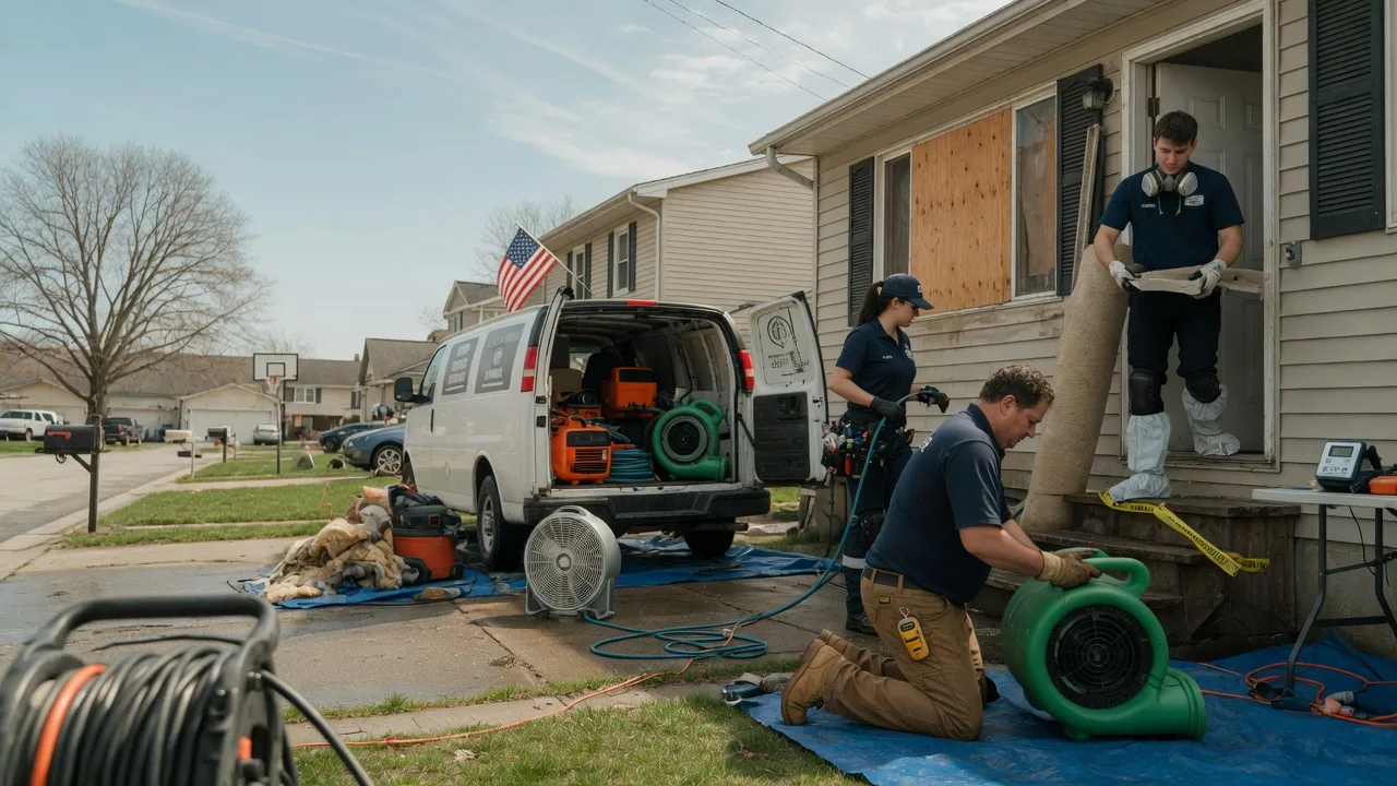 Water Damage Restoration in Davis, OK near me